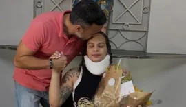 Médica atropelada na  Fernandes Lima recebe alta