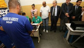 Justiça inicia cadastro biométrico do Presídio do Agreste