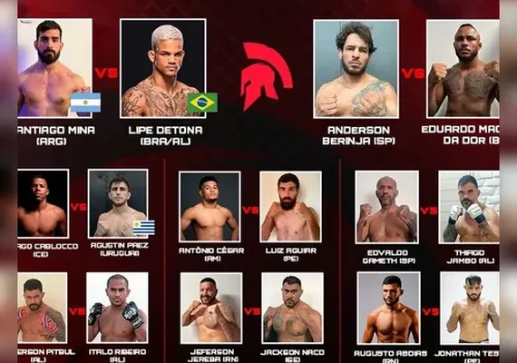 Coliseu Extreme Fight 2025 transforma Arapiraca em capital do MMA nacional