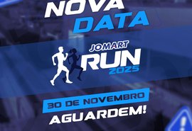 Jomart Run: primeira corrida de rua do Jomart Atacarejo será realizada em Arapiraca no dia 30 de novembro