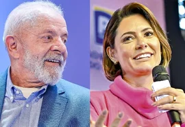 Michelle Bolsonaro elogia programa do governo Lula após atrito com Flávio