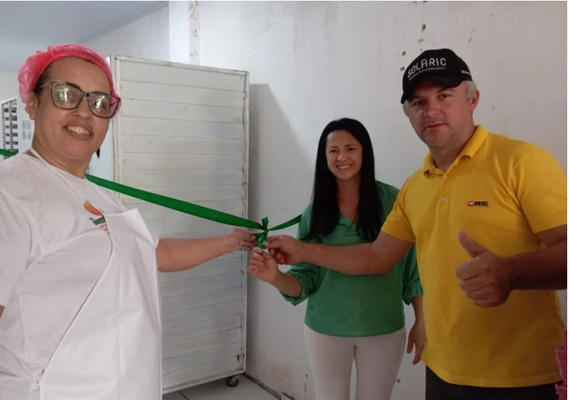 Coopaf inaugura agroindústria de beneficiamento de bolos e macaxeira em Joaquim Gomes