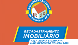 Recadastramento imobiliário segue até 20 de agosto em Maceió
