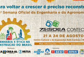 Informações sobre a 75ª Semana Oficial da Engenharia e da Agronomia
