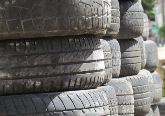 Saiba como descartar um pneu sem uso