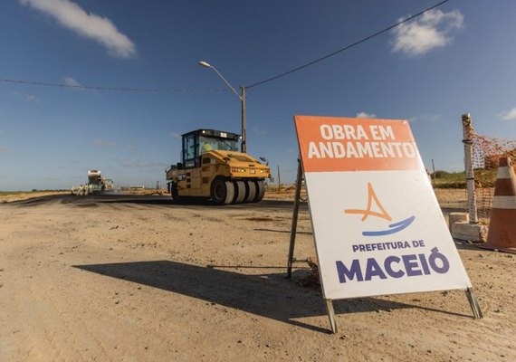 Primeiro trecho de pavimentação da Avenida Alice Carolina é concluído