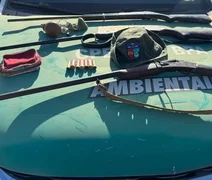Operação flagra armas, caça ilegal e encontra animais em freezers em AL