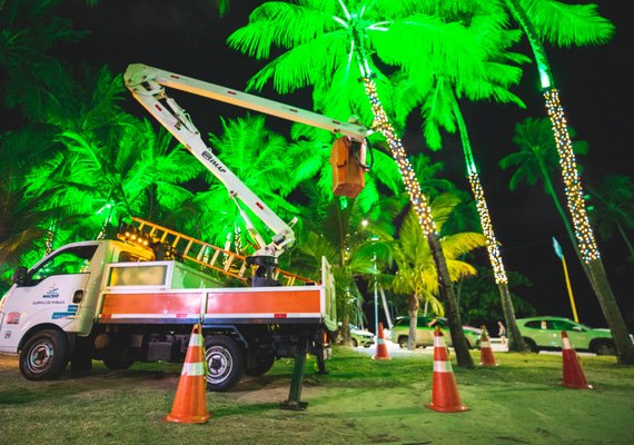 Iluminação de Natal está atrasada devido a  furto de cabos e adornos