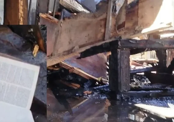 Bíblia é encontrada intacta após incêndio destruir casa em Alagoas