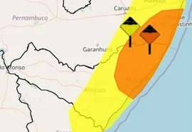 Previsão é de chuvas e ventos fortes em 73 cidades de AL, aponta Inmet