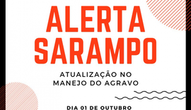 Abertas inscrições para atualização no tratamento do sarampo