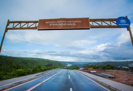 Nos 136 anos de Piranhas, Governo de Alagoas inaugura eixo viário do centro histórico