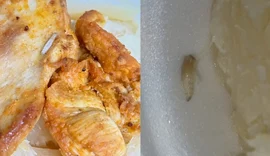 Paciente registra denuncia presença de larvas em refeição servida por UPA em Maceió