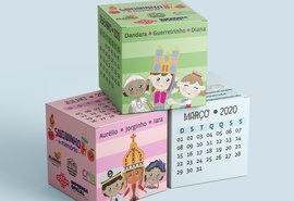 Arquivo Público lança mascote e calendário cultural com atividades infantis