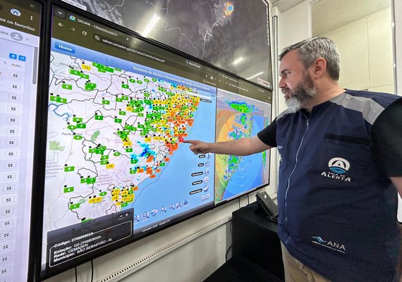 Semarh reduz alerta, mas mantém estado de atenção para chuvas em Alagoas