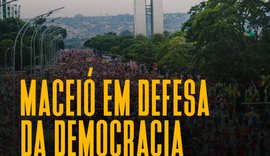 Movimentos populares realizam ato em defesa da democracia nesta segunda (9), em Maceió