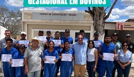 Seagri-AL promove curso de diagnóstico gestacional em bovinos