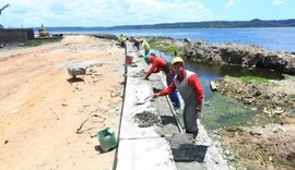 Obras de Urbanização da Orla Lagunar do Centro estão avançadas