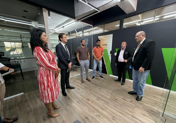 Comitiva da Universidade de Lisboa visita Centro de Inovação em Alagoas