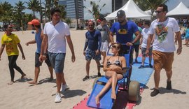 Prefeito Rui Palmeira participa de edição especial do Praia Acessível