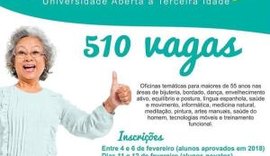 Uncisal abre inscrições de projeto para alunos com mais de 55