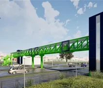 Instalação de passarela fecha trecho da Durval de Góes Monteiro neste domingo