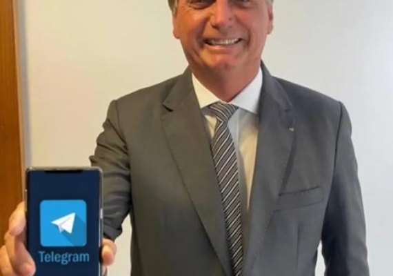 Bolsonaro teme possível processo de suspensão do Telegram no País
