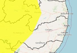 Inmet emite alerta de vendaval para municípios do interior de AL; saiba quais