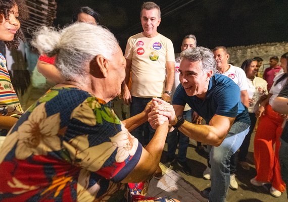 Rafael Brito reúne multidão em encontro na Grota das Piabas