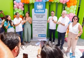 Governador inaugura 56ª Creche Cria em Novo Lino