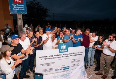 Renan Filho destaca programa que levou asfalto a mais de 85 povoados de Alagoas