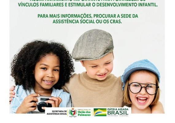 Prefeitura de União oferta novas vagas para o programa Criança Feliz