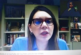 Em live, deputada e debatedoras defendem leis mais rígidas para combater “cultura do estupro”