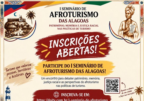 Penedo será sede do primeiro Seminário de Afroturismo de Alagoas, em outubro