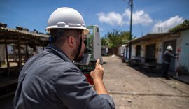 Prefeitura de Maceió inicia topografia na área da Feirinha do Tabuleiro