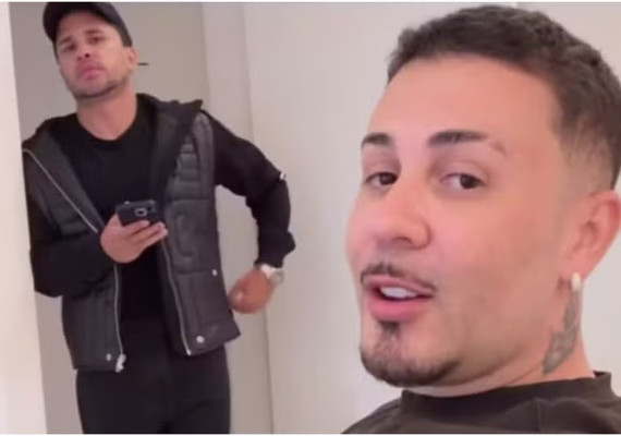 Carlinhos Maia explica visita de ex Lucas Guimarães em mansão: 'Veio pegar o resto das coisas dele'