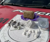 Denúncia leva PM a apreender menor com cocaína e maconha em Maceió
