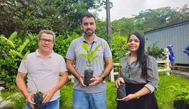 Usina Caeté doa 200 mudas para ações ambientais em São Miguel dos Campos