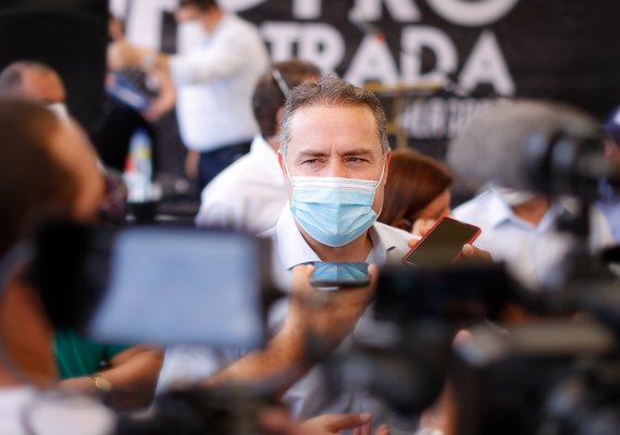 Governador Renan Filho renova decreto estadual nesta terça (16)