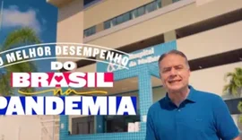 Renan usa pandemia para criticar JHC e defender gestão da saúde em AL