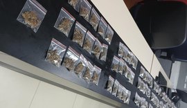Dupla é presa com mais de 150 papelotes de drogas em Maragogi