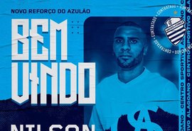 CSA anuncia mais uma contratação, o atacante Nilson