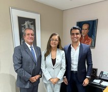 Articulação política marca encontro entre Eudócia, Valdemar Costa e JHC