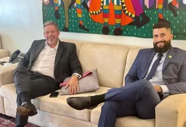 Arthur Lira convida o vereador por Maceió, Fábio Costa, para o Progressistas