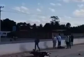 Pai e filha morrem em acidente envolvendo motocicleta