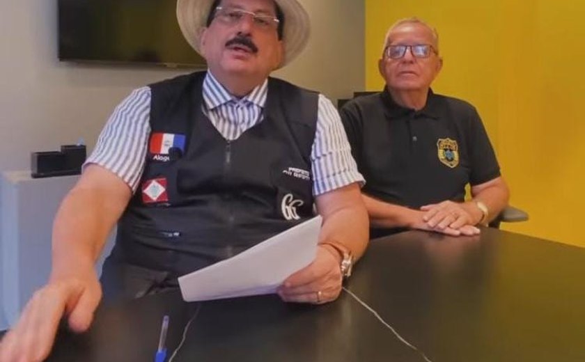 Prefeito de Rio Largo mostra escrituras do aeroporto e chama ação da SMTT  de invasão