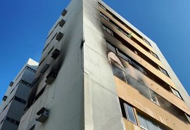 Defesa Civil de Maceió interdita Edifício Adriano V após incêndio na madrugada