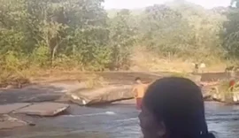 Criança segue desaparecida em cachoeira, em Joaquim Gomes; buscas entram no segundo dia