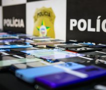 SSP convoca 961 vítimas para recuperar celulares roubados em Alagoas