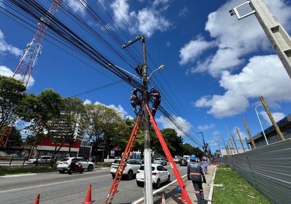 Projeto Poste Limpo avança na parte alta de Maceió